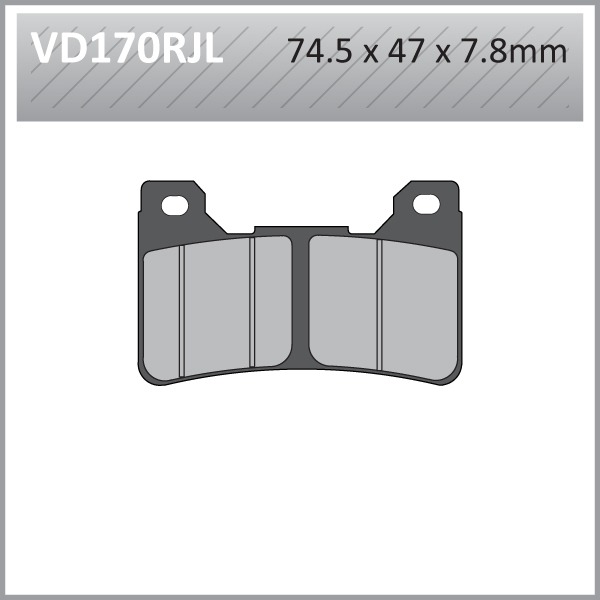 VES RACE PADS-VD170RJL