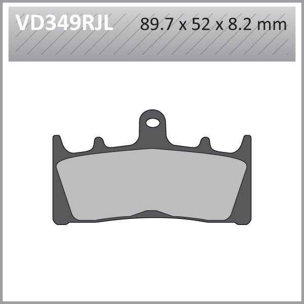 VES RACE PADS-VD349RJL