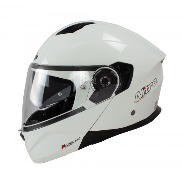 HELMET NITRO F350 UNO GLOSS WHITE-60