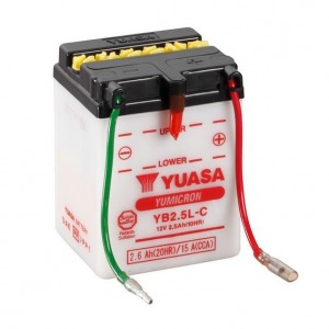 YUASA BATTERY YB2.5LC DC