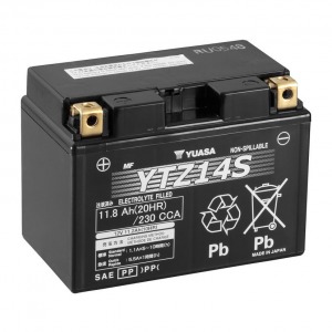 YUASA Battery TTZ14S-BS (WITH ACID PACK) CP
