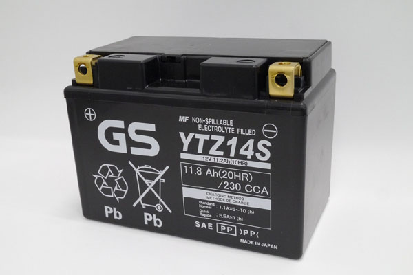 GS Battery GTZ14S GS-TTZ14S (Acid pack)(CP) (CASE 5)
