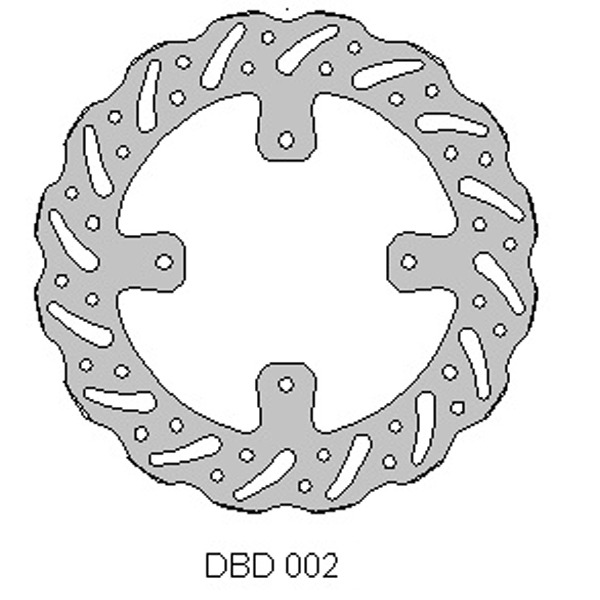 DELTA MX BRAKE DISC FRONT DBD002