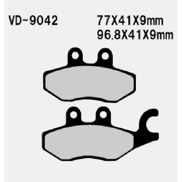 VES PADS S.MET-VD9042