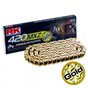 CHAIN RK 420MXZ X 130 GOLD