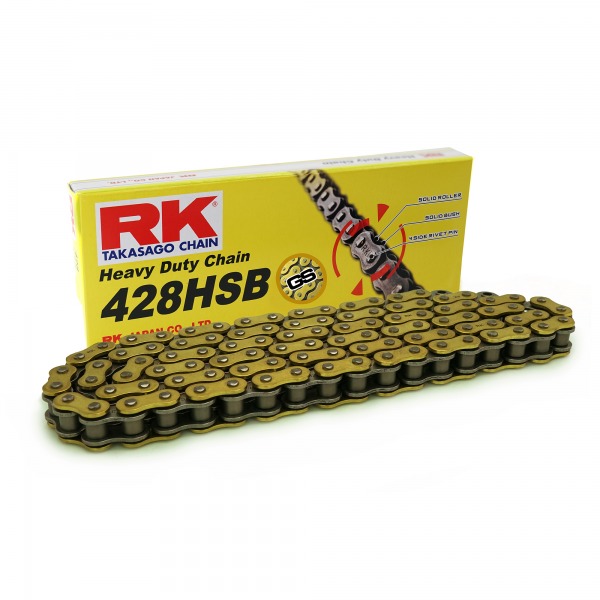 CHAIN RK 428HSB X 134 GOLD