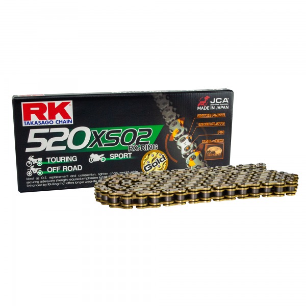 CHAIN RK 520XSO-120 GOLD