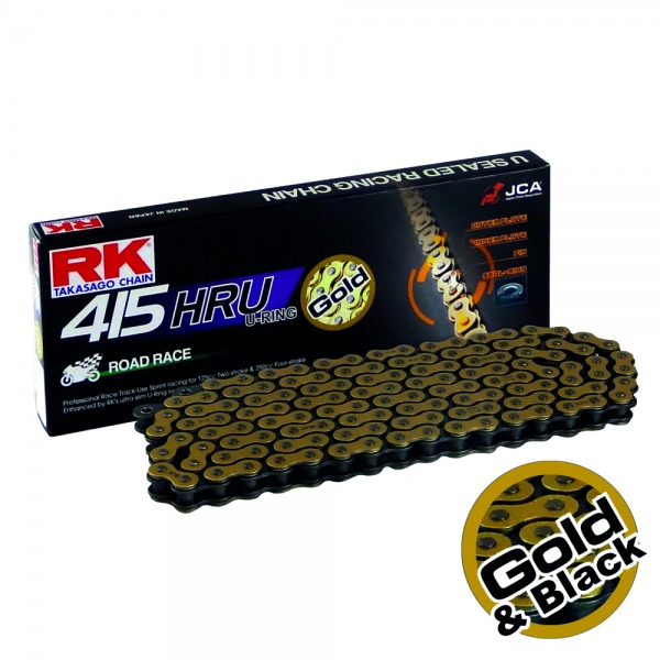 CHAIN RK GB415HRU X 136 GOLD