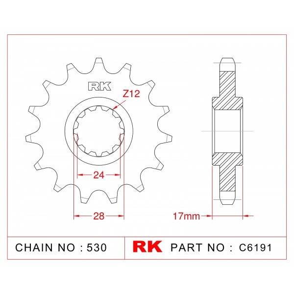 295-15 SPROCKET-FRONT(P)