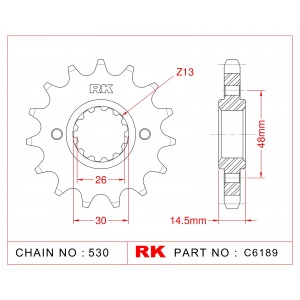 339-16 SPROCKET-FRONT(P)