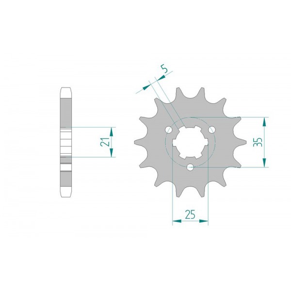 424-15 SPROCKET-FRONT END OF LINE