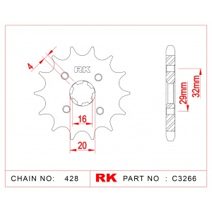 425-15 SPROCKET-FRONT(P)