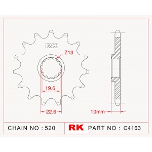 432-15 SPROCKET-FRONT(JT432-15SC)