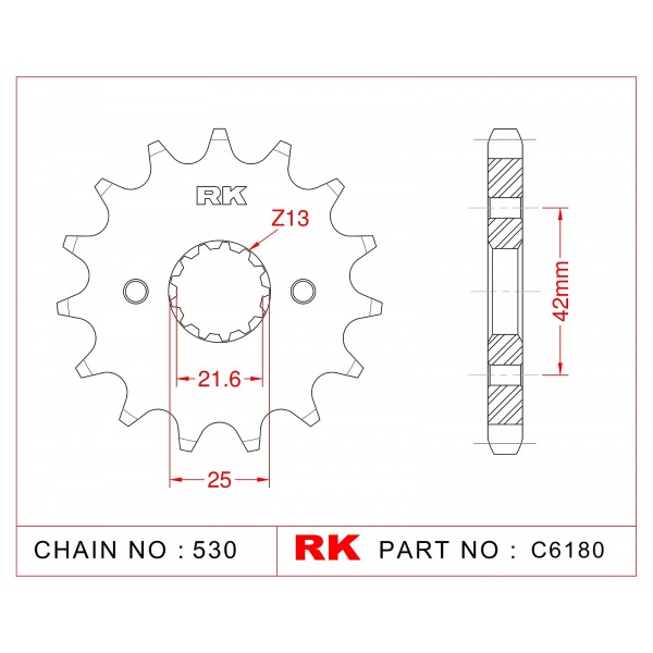 513-15 SPROCKET-FRONT(P)