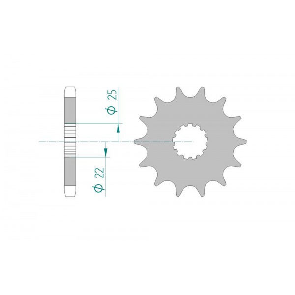 566-16 SPROCKET-FRONT (P)(566)