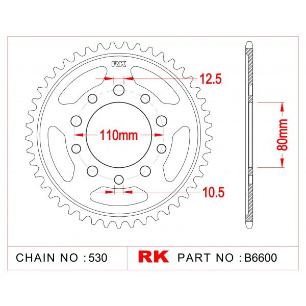 1334-40 SPROCKET REAR (334/341)