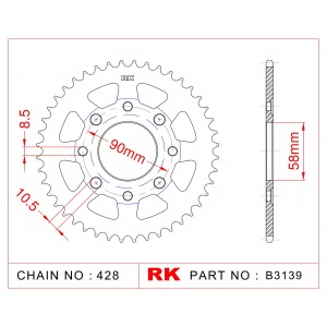 269-38 SPROCKET-REAR