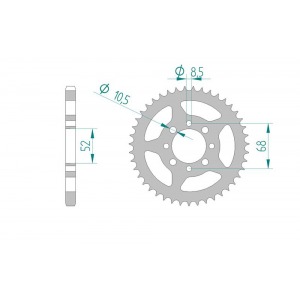 802-35 SPROCKET REAR