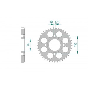854-39 SPROCKET-REAR