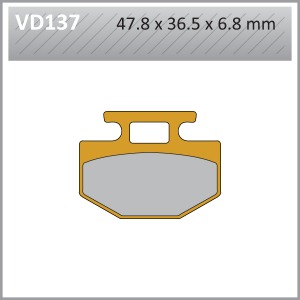 VES PADS S.MET VD137 FA176 END OF LINE