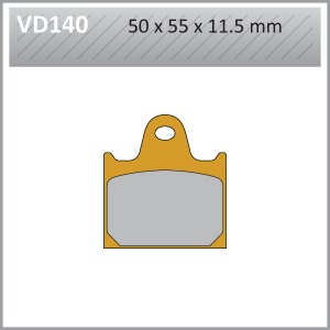 VES PADS S.MET VD140 END OF LINE FA109