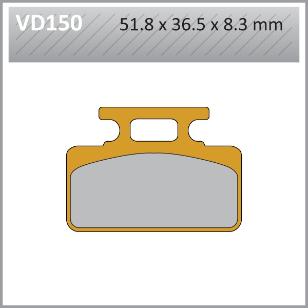 VES PADS S.MET VD150 FA151