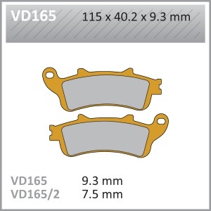 VES PADS-S.MET-VD165/2 (FA261)