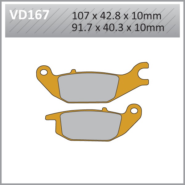 VES PADS S.MET VD167 (FA343)