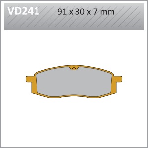 VES PADS S.MET VD241 FA105 END OF LINE