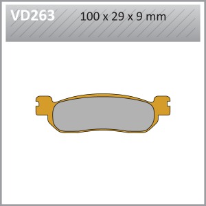 VES PADS S.MET VD263 (FA275)