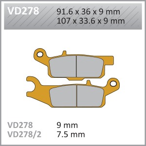 VES PADS-S.MET-VD278/2 (FA444)