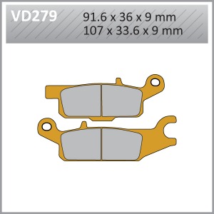 VES PADS-S.MET-VD279/2 (FA443)