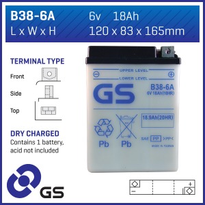 GS Battery B386A(DC) GS Battery B386A(DC)