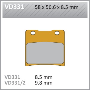 VES PADS S.MET VD331/2  (FA150) END OF LINE