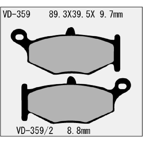 VES PADS S.MET-VD359/2