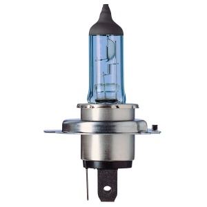 BULB BLUE VISION 12V55W PK22S H3 NO PINS
