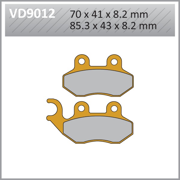 VES PADS S.MET-VD9012 (FA264)
