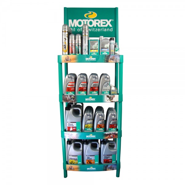 MOTOREX GREEN DISPLAY STAND (FREE ON LOAN) PLASTIC
