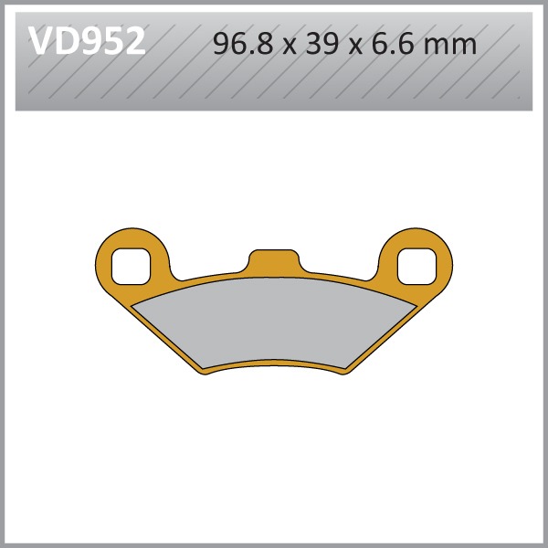 VES PADS-S.MET-VD952