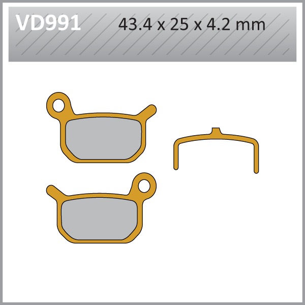 VES PADS S.MET-VD991 (FA325)
