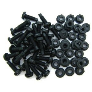 NUMBER PLATE BOLTS BLK PER 100