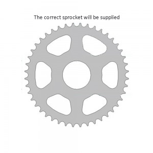 2031-40EMD SPROCKET REAR-ALLOY 520