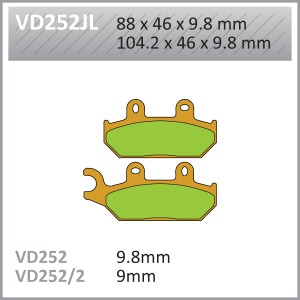 VES PADS-SIN-VD252/2JL (FA645)
