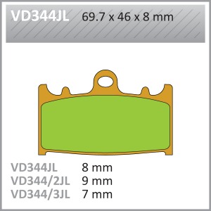 VES PADS-SIN- VD344/3JL