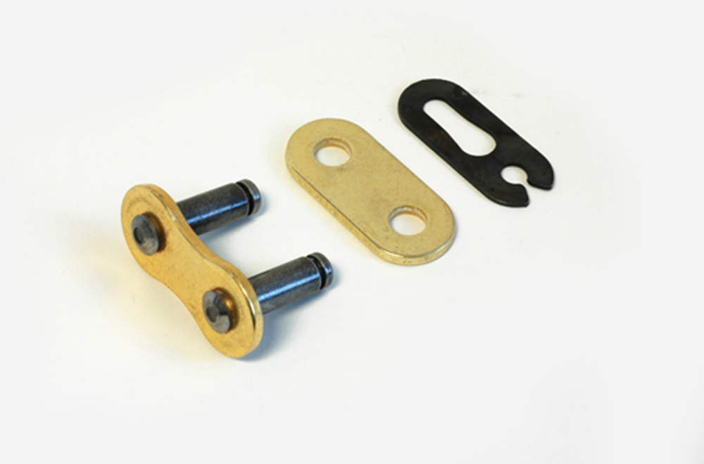 RK 428MXZ-CL Gold Premium MX Con Clip Link