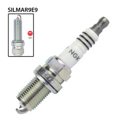 NGK SILMAR9E9 Spark Plug (95123)
